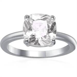 NEW STARLETTE women's bianca ring in silver